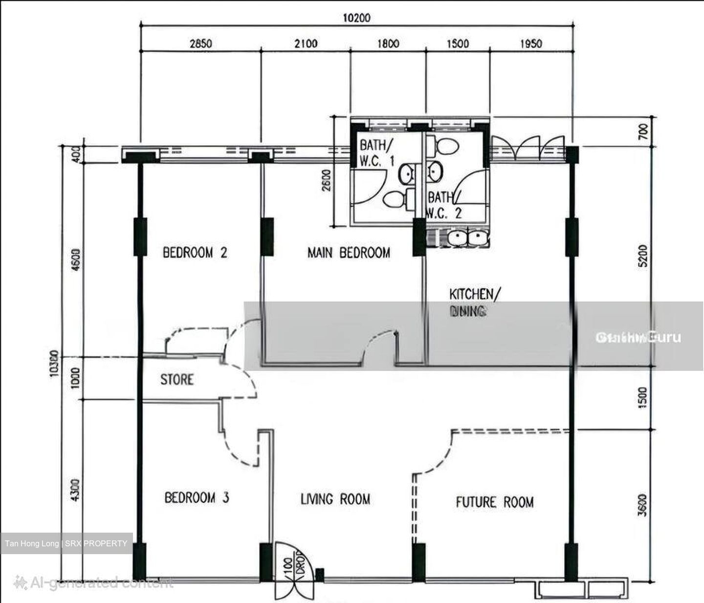 Blk 842G Tampines Arcadia (Tampines), HDB 4 Rooms #587799321